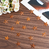 90Pcs 3 Styles Star Rust Iron Big Pendants IFIN-GF0001-13A-3
