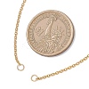 1.5MM 304 Stainless Steel Cable Chain Necklace Making AJEW-JB01465-04-2