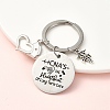 304 Stainless Steel & Alloy Keychain KEYC-YW00096-01-1