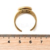 304 Stainless Steel Cuff Ring Components STAS-V012-01B-G-2