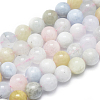 Natura Morganite Beads Strands LS-G-D0001-03-8mm-1