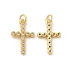 Brass Micro Pave Cubic Zirconia Pendants LS-KK-E068-VB256-1