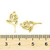 5Pcs 201 Stainless Steel Pendants STAS-M056-06G-3