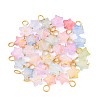 30Pcs Acrylic Pendants PALLOY-YW00062-01-1