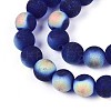 Frosted Transparent Glass Beads Strands LS-GLAA-T032-T10mm-MBB15-3