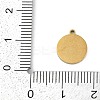 304 Stainless Steel Enamel Charms STAS-I325-044G-3
