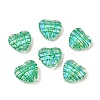 Transparent Glass Enamel Beads GLAA-S388-01E-1