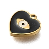 PVD Vacuum Plating 201 Stainless Steel Charms STAS-C111-15D-2