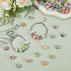 120Pcs Resin European Beads RPDL-SP0001-03-3