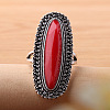 Alloy and Resin Finger Rings FS-WGB9ABA-01-2