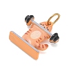 Printed 304 Stainless Steel Pendants SA-CBA4D1F-09G-K-2