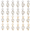 40Pcs 2 Colors Grade B Natural Cultured Freshwater Pearl Charms FIND-BBC0002-58-1