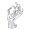 Resin Mannequin Hand Jewelry Display Holder Stands RDIS-WH0009-015A-1