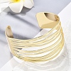 Hollow Brass Cuff Open Bangles BJEW-M060-04G-1