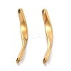 Ion Plating(IP) 202 Stainless Steel Connector Charms STAS-R138-01G-1