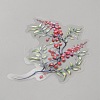 20Pcs Flower PET Decorative Stickers DIY-WH20055-078B-2