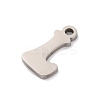 Non-Tarnish 201 Stainless Steel Charms STAS-U016-01P-L-2