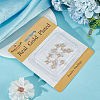16Pcs 2 Style Brass Micro Pave Clear Cubic Zirconia Charms KK-BBC0010-97-6