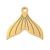 Ion Plating(IP) 304 Stainless Steel Pendants STAS-B056-10G-06-1