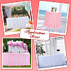 Polyester Table Skirt AJEW-WH20022-20F-4