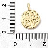 Brass Enamel Pendants KK-P338-15G-02-3