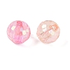 Transparent Acrylic Beads PACR-B002-01C-2