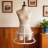Polyester & Steel 2 Hoops Petticoat DIY-WH20032-152B-3