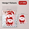 Christmas Theme Paper Self-Adhesive Stickers DIY-M070-10A-1