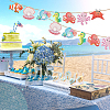 Ocean Theme Sea Animal Pendant Decoration HJEW-WH0042-85-6
