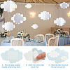 Felt 3D Colud Hanging Ceiling Ornaments HJEW-WH20010-07B-4