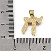 Brass Enanel Pendants KK-C262-04G-02-3