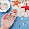 78Pcs 13 Styles Alloy Enamel Pendants ENAM-UN0001-22-4