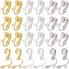 48Pcs 3 Colors Iron Clip-on Earring Findings IFIN-AR0001-38-1