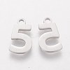 Tarnish Resistant 201 Stainless Steel Charms STAS-Q201-T408-5-2