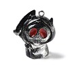 Halloween Theme Baking Paint Resin Pendants RESI-G103-01A-1