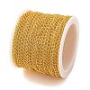 Brass Curb Chains KK-P304-02B-G-3