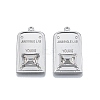 Rack Plating Alloy Pendants PALLOY-N150-69-01P-2