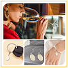 DIY Oval Wine Glass Charm Tags Making Kit DIY-SC0018-60-6