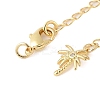 Brass Micro Pave Clear Cubic Zirconia Chain Extender KK-B148-10G-02-2