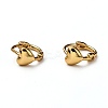 Brass Huggie Hoop Earrings EJEW-H121-08G-2
