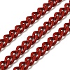 Spray Painted 304 Stainless Steel Curb Chains STAS-B067-05B-08-1