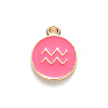 Alloy Enamel Pendants X-ENAM-S124-01A-03J-2