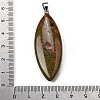 Natural Unakite Big Pendants G-F820-06H-3