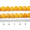 Natural White Jade Dyed Beads Strands G-C179-A44-03-5