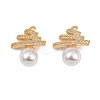 Brass Micro Pave Cubic Zirconia Pendants KK-A274-20G-1