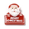 Christmas Theme Opaque Resin Cabochons LS-RESI-E043-01C-1