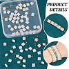1 Strand Square Natural Quartz Crystal Rock Crystal Beads Strands G-NB0005-55-5