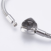 Tarnish Resistant 304 Stainless Steel European Style Chains Bracelet Making X-STAS-E428-10C-P-2