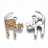 Eco-Friendly Zinc Alloy Pendants FIND-N048-45B-NR-2