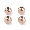 Ion Plating(IP) Textured 304 Stainless Steel Beads STAS-P306-01D-RG-1